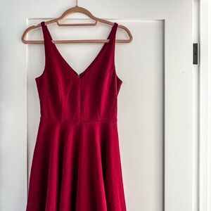 Lulus Darling Delight Burgundy Skater Dress, XS, NWOT for $25 obo!